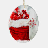 kerstcadeaus keramisch ornament (Rechts)