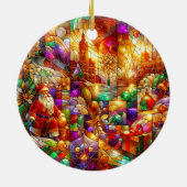 KERSTCADEAUS ~ Keramisch Ornament ~ (Achterkant)