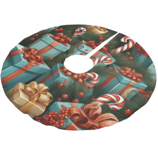 kerstcadeaus kerstboom rok (Gekanteld)