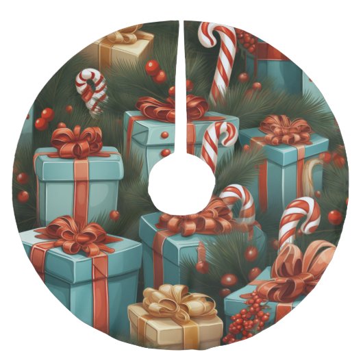 kerstcadeaus kerstboom rok (Voorkant)