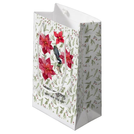 kerstcadeaus klein cadeauzakje (Voorkant Gekanteld)