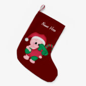 kerstcadeaus kleine kerstsok (Voorkant (Hangend))