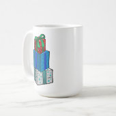 Kerstcadeaus Koffiemok (Voorkant links)