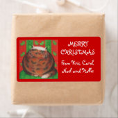 kerstcadeaus label rood (Insitu)