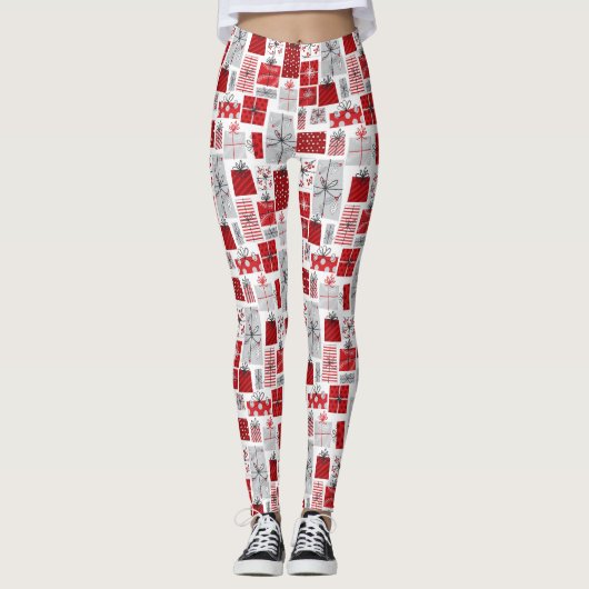kerstcadeaus leggings (Voorkant)