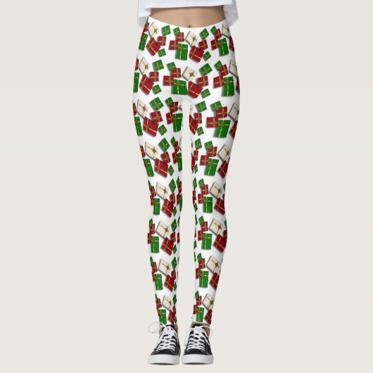 kerstcadeaus leggings (Voorkant)