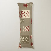 kerstcadeaus lichaamskussen (Voorkant Verticaal)