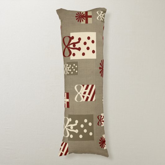 kerstcadeaus lichaamskussen (Voorkant Verticaal)