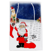 kerstcadeaus medium cadeauzakje (Voorkant)