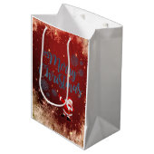 kerstcadeaus medium cadeauzakje (Voorkant Gekanteld)