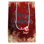 kerstcadeaus medium cadeauzakje (Achterkant)