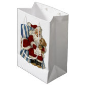 kerstcadeaus  medium cadeauzakje (Voorkant Gekanteld)