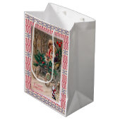 kerstcadeaus  medium cadeauzakje (Voorkant Gekanteld)