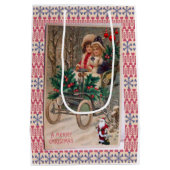 kerstcadeaus  medium cadeauzakje (Achterkant)