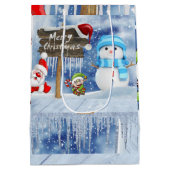 kerstcadeaus medium cadeauzakje (Achterkant)