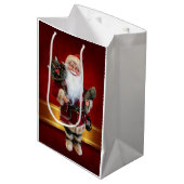 kerstcadeaus medium cadeauzakje (Voorkant Gekanteld)
