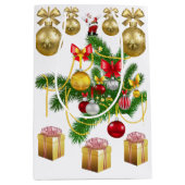 kerstcadeaus medium cadeauzakje (Voorkant)
