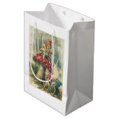 kerstcadeaus  medium cadeauzakje (Voorkant Gekanteld)