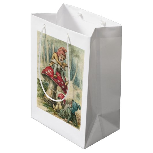 kerstcadeaus  medium cadeauzakje (Achterkant Gekanteld)