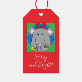 kerstcadeaus Merry Christmouse Cadeaulabel