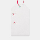 kerstcadeaus Merry Christmouse Cadeaulabel (Achterkant)