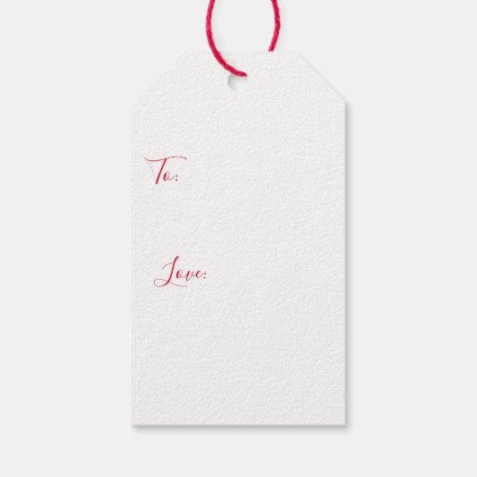 kerstcadeaus Merry Christmouse Cadeaulabel (Achterkant)