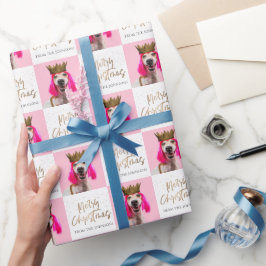 kerstcadeaus met aangepast cadeautje cadeaupapier