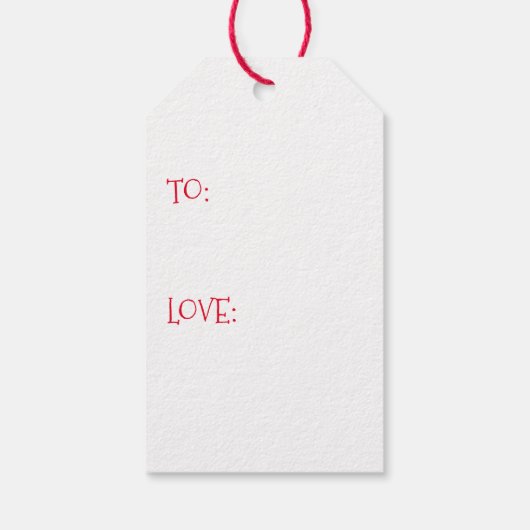 Kerstcadeaus met kersttaart cadeaulabel (Achterkant)