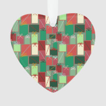 Kerstcadeaus met linten en strikken