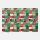 Kerstcadeaus met linten en strikken theedoek (Horizontaal)