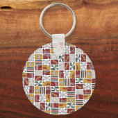 Kerstcadeaus Met Strik Sleutelhanger (Voorkant)