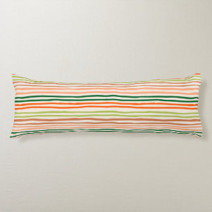 Kerstcadeaus met vintage strepen voor moeder lichaamskussen