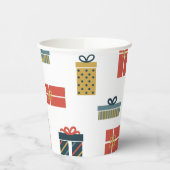 kerstcadeaus papieren bekers (Links)