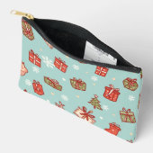 Kerstcadeaus Patroon Pouch Etui (Open)