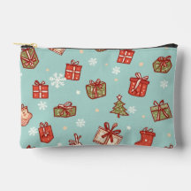 Kerstcadeaus Patroon Pouch
