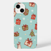 Kerstcadeaus Patroon Telefoonhoes Case-Mate iPhone Case (Achterkant)