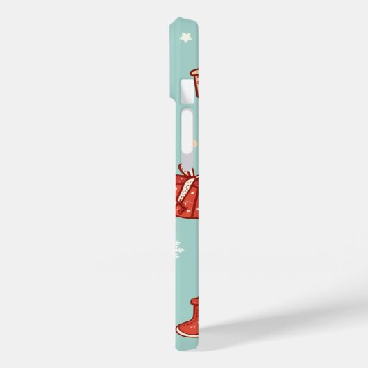 Kerstcadeaus Patroon Telefoonhoes Case-Mate iPhone Case (Achterkant / Links)