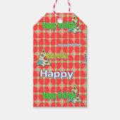 kerstcadeaus Prettige feestdagen Cadeaulabel (Voorkant)