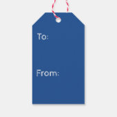 kerstcadeaus Santa Elf Cadeaulabel (Achterkant)