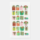 kerstcadeaus servet (Voorkant)