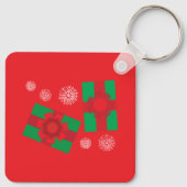Kerstcadeaus Sleutelhanger (Achterkant)