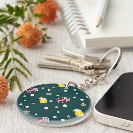Kerstcadeaus Sleutelhanger (Voorkant Rechts)