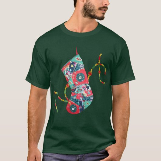 kerstcadeaus stoppen t-shirt (Voorkant)