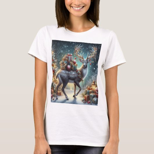 kerstcadeaus t-shirt (Voorkant)