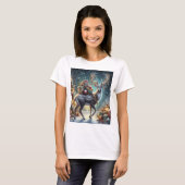 kerstcadeaus t-shirt (Voorkant volledig)