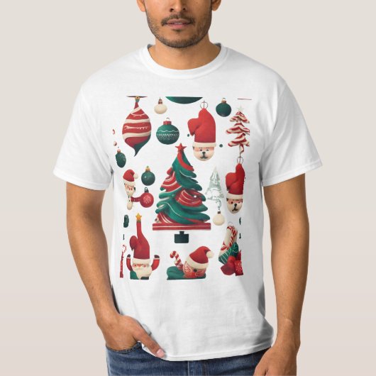 kerstcadeaus t-shirt (Voorkant)