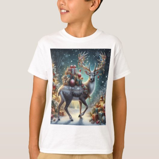 kerstcadeaus t-shirt (Voorkant)