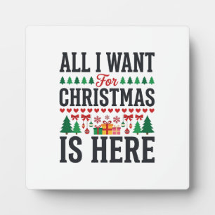 Kerstcadeaus Vakantie Typografie Ontwerp Fotoplaat