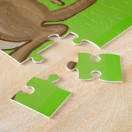 Kerstcadeaus van Santa Koala Legpuzzel (Zijkant)