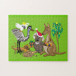 Kerstcadeaus van Santa Koala Legpuzzel